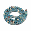 Chips Synthetic Aqua Terra Jasper Beads Strands G-S323-001A-1-2