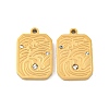 Ion Plating(IP) 304 Stainless Steel Pendants STAS-S135-11G-1