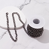 Aluminium Twisted Curb Chains CHA-YW0001-02-5