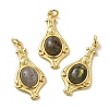 Natural Labradorite Pendants G-C096-03G-01-1