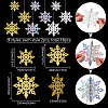 18Pcs 3 Styles Christmas Theme Plastic Decorations DIY-SC0026-69-2