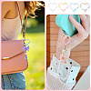 16Pcs 4 Colors Alloy Key Snap Hook Clasps for Keychains FIND-TA0010-32-8