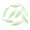 Transparent Acrylic Pendants OACR-O006-02A-1