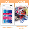 12 Skeins 6-Ply Polycotton(Polyester Cotton) Embroidery Floss DIY-CY0002-94D-7