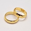 Ring Brass Bead Frames X-KK-L137-09G-NR-10mm-2