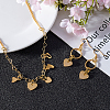 304 Stainless Steel Charms STAS-UN0014-74G-3