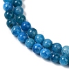 Natural Apatite Beads Strands G-D856-01-6mm-02-4