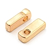 Golden Plated Alloy Beads PALLOY-CJC0001-64KCG-I-2