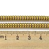 Electroplated Synthetic Non-magnetic Hematite Beads Strands G-K361-A04-02-4