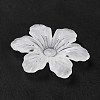Transparent Acrylic Bead Caps MACR-J122-04-5