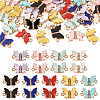  36pcs 9 colors Opaque Acrylic Connector Charms OACR-TA0001-25-9