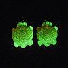 Gradient Color & Luminous Opaque Resin Pendants RESI-S011-01C-3