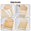 4-Tier Wood Card Display Stand ODIS-WH0025-219-4