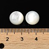 Natural White Shell Cabochons X-SSHEL-M022-01C-3