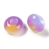 Triple Color Resin European Beads RESI-F055-06G-2