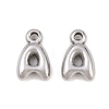 304 Stainless Steel Pendants STAS-S186-12-P01-2