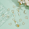 80Pcs Brass Hoop Earrings Findings FIND-DR0001-65A-3