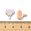 Macaron Color Opaque Resin Decoden Cabochons CRES-Q221-01E-3