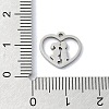 Non-Tarnish 304 Stainless Steel Charms STAS-C097-38C-P-3