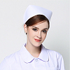 10Pcs Cotton Nurse Hat AJEW-CN0007-43-7