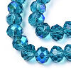 Electroplate Glass Beads Strands LS-EGLA-A034-T6mm-L25-2