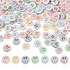 200Pcs 2-Hole Resin Buttons BUTT-TA0001-60A-1