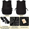 Velvet Sleeveless Apron AJEW-WH20048-81-5