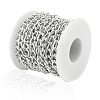 Aluminium Twisted Curb Chains CHA-YW0001-01S-3