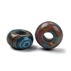 Synthetic Malachite Stone European Beads SPDL-R001-11-2