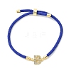 Adjustable Nylon Cord Bracelets BJEW-C096-01G-02-4