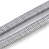 Electroplated Synthetic Non-magnetic Hematite Beads Strands G-H020-M01-26-1