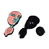 Hand with Mask Enamel Pin JEWB-N007-270-3