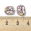 Handmade Polymer Clay Beads CLAY-P003-15B-3