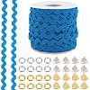 1 Strand Wave Bending Fringe Trim FIND-GF0006-65A-1