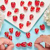 10Pcs Handmade Lampwork Beads LAMP-P-SZ0001-74-5