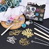 ARRICRAFT 113 Pieces DIY Epoxy Resin Crafts Kits MRMJ-AR0001-03-4