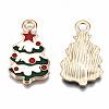 Alloy Enamel Pendants ENAM-S121-166-RS-3