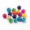 Dyed Natural Wood Beads X-WOOD-Q006-8mm-M-LF-2