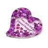 Valentine's Day Printed Opaque Acrylic Pendants FIND-D283-11D-2