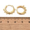 Brass Earring Findings KK-O100-02E-G-3
