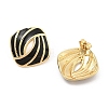 PVD Vacuum Plating Golden 304 Stainless Steel Stud Earrings for Women EJEW-Z068-08G-3