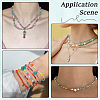 3 Strands Imitation Jade Glass Beads GLAA-PA0001-36A-01-5