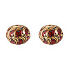2Pcs Handmade Tibetan Style Beads KK-TA0008-43-1
