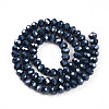 Electroplate Glass Beads Strands LS-EGLA-A044-P6mm-A16-3