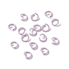 Spray Painted Iron Open Jump Rings IFIN-D088-01B-4