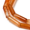 Natural Agate Beads Strands G-E612-B13-F-3