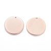 Ion Plating(IP) 304 Stainless Steel Pendants LS-STAS-I124-03B-RG-2