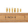  Jewelry Brass Screw Clasps KK-PJ0001-03G-10