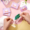 100Pcs Rectangle Polypropylene Cellophane Bags CDIS-TA0001-34G-7