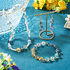60Pcs 2 Colors Electroplate Glass Beads EGLA-TADJ0001-19A-6